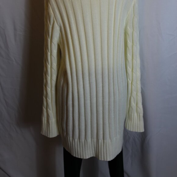 Fashion Cable Knit Cardigan Women's Large - Picture 5 of 9